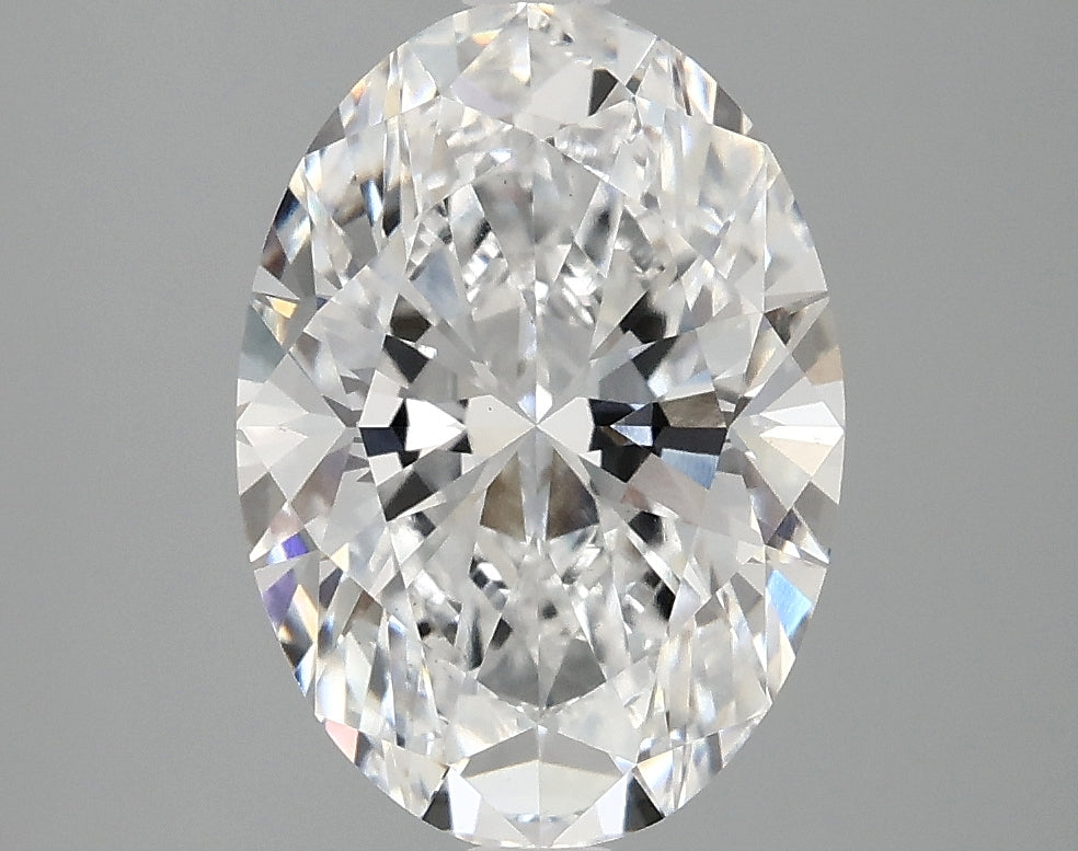 3.09ct Oval, D VS1 — IGI