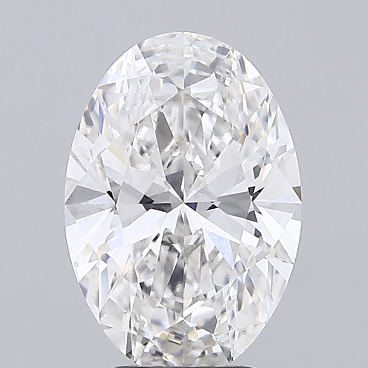 3.6ct Oval, F VVS2 — IGI