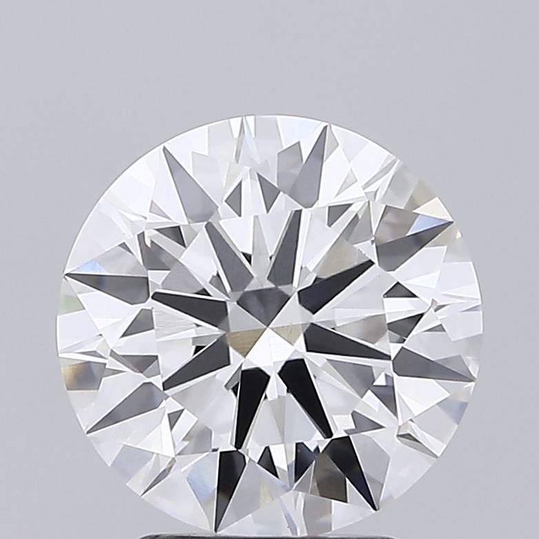 3.09ct Round, E VVS2 — IGI