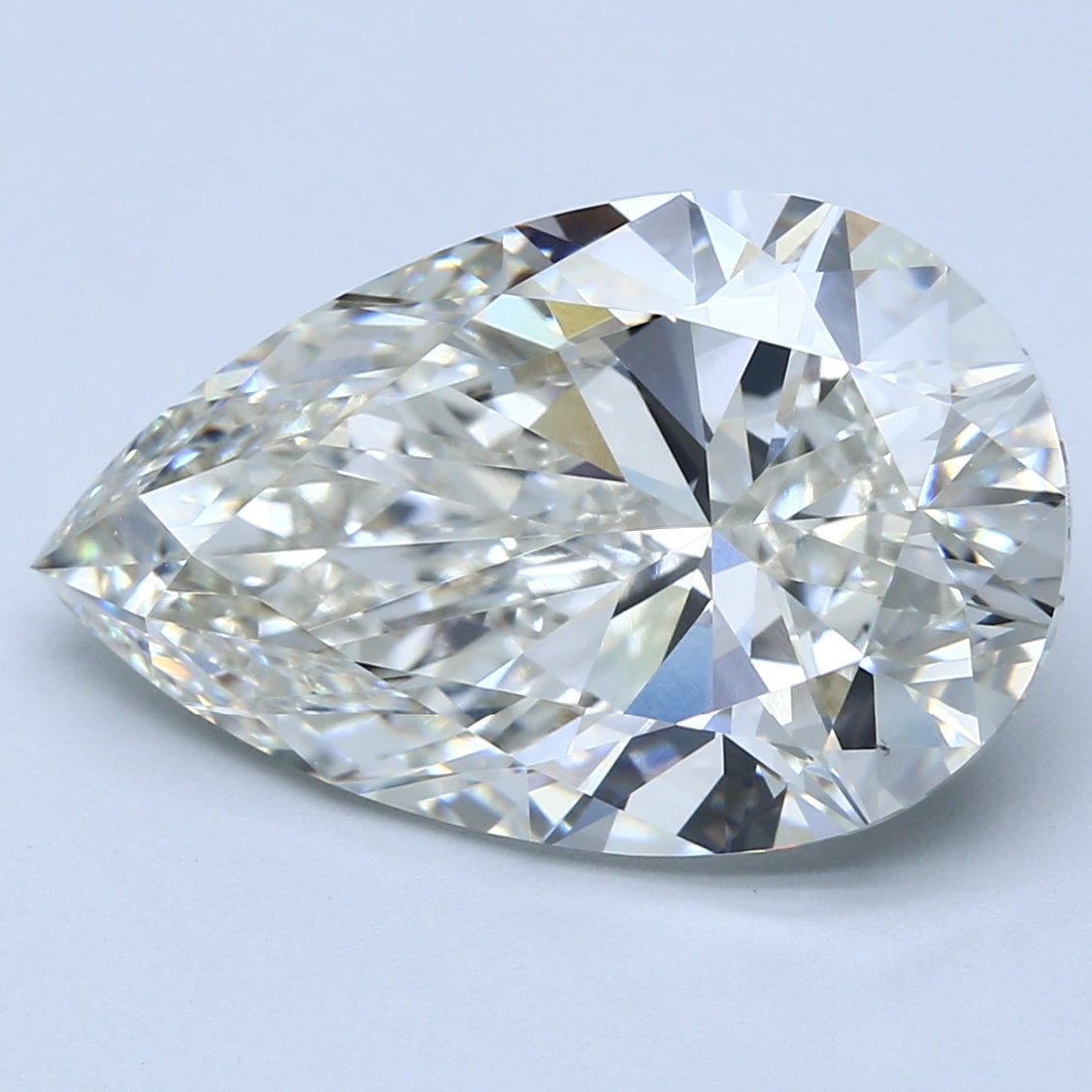 10.01ct Pear, H VS1 — IGI