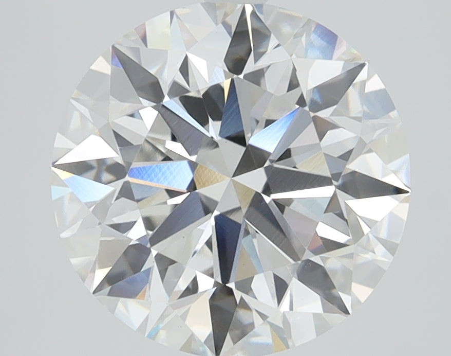 3.41ct Round, E VVS2 — IGI