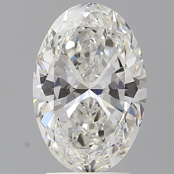 3.04ct Oval Lab-Grown Diamond — F VVS2, IGI Certified
