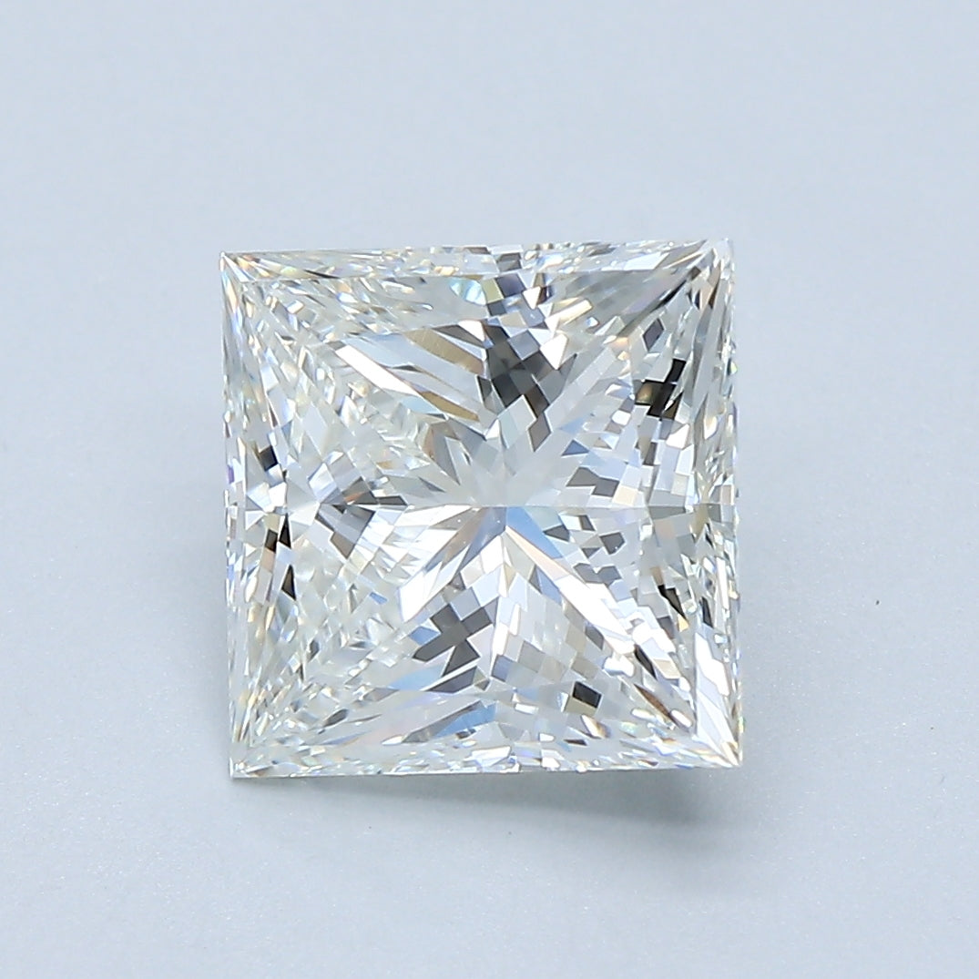 3.05ct Princess, G VS1 — GIA