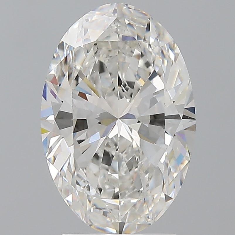 3.03ct Oval Lab-Grown Diamond — F VVS2, IGI Certified