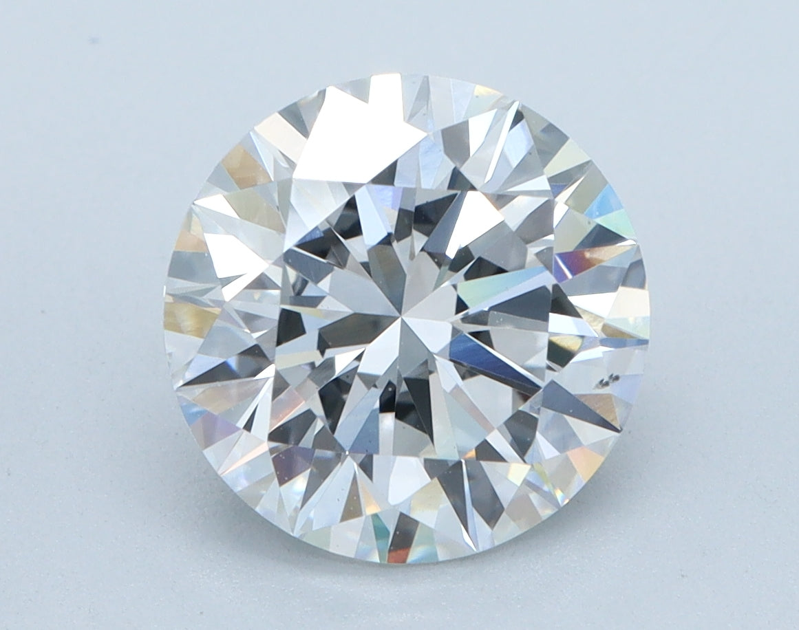 2.52ct Round, E VS2 — IGI