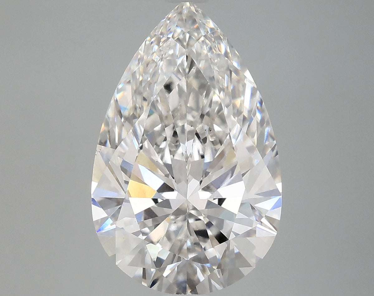 4.9ct Pear, F VS1 — IGI