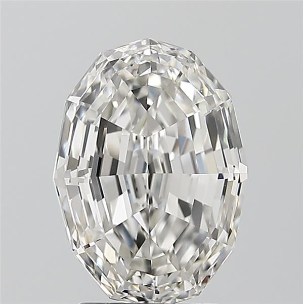 2.63ct Oval Step Lab-Grown Diamond — F VVS2, IGI Certified