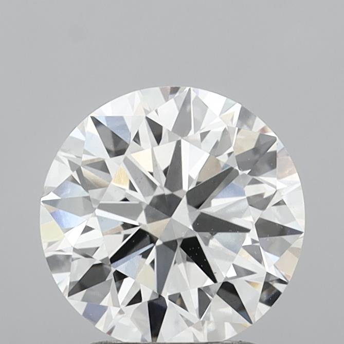 2.22ct Round, F VVS2 — IGI