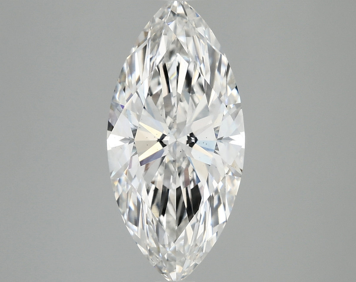 3.42ct Marquise, F VS2 — IGI