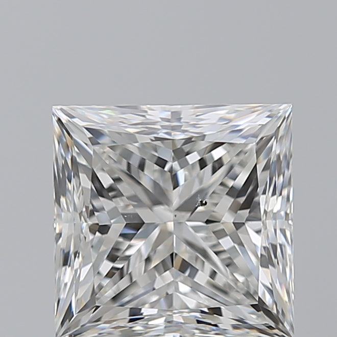 3.01ct Princess Natural Diamond — F SI1, GIA Certified