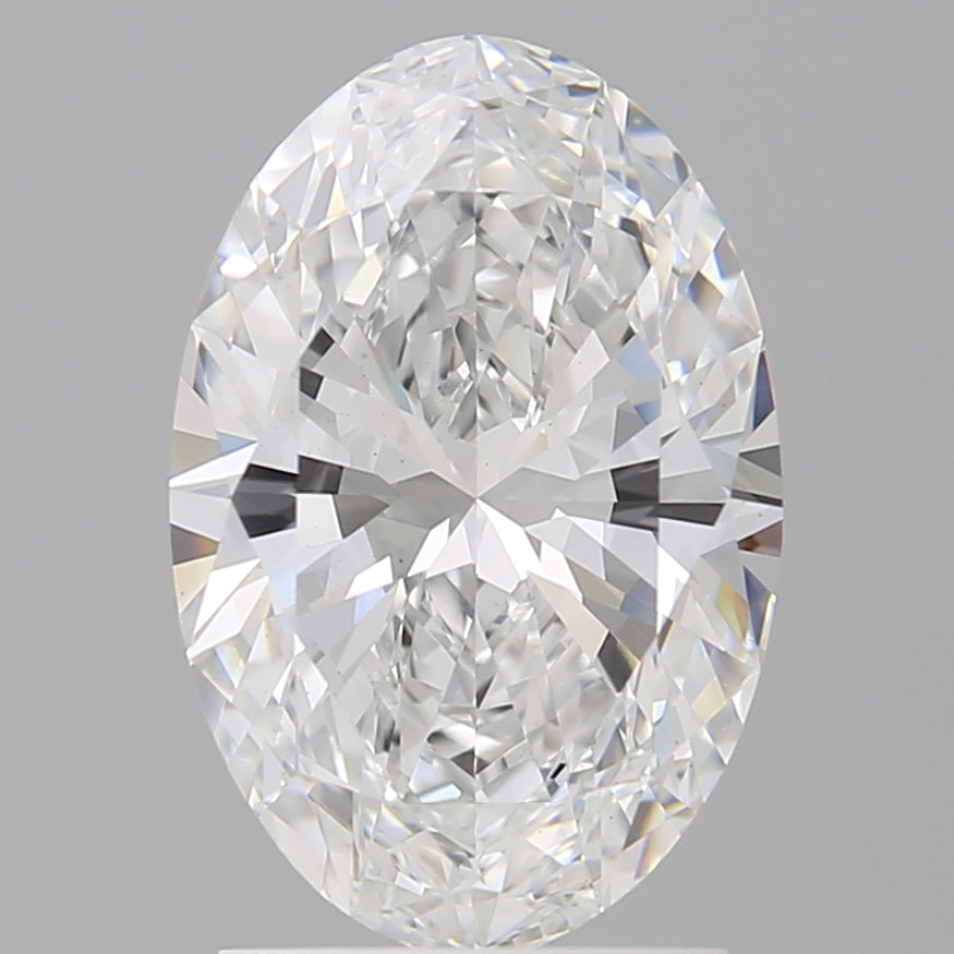 2.08ct Oval Lab-Grown Diamond — E VS1, IGI Certified