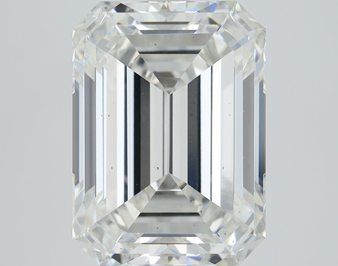 6.11ct Emerald Lab-Grown Diamond — F VS2, IGI Certified