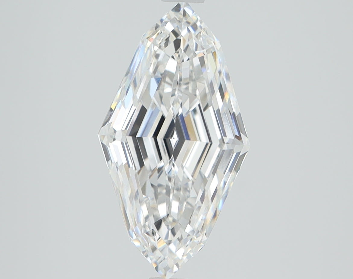 2.18ct Lozenge Lab-Grown Diamond — E VVS2, IGI Certified