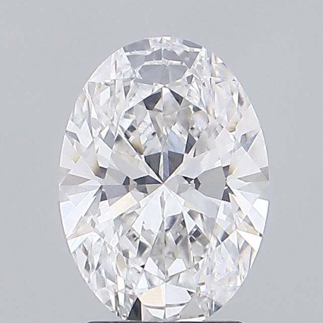 2.6ct Oval Lab-Grown Diamond — F VS1, IGI Certified