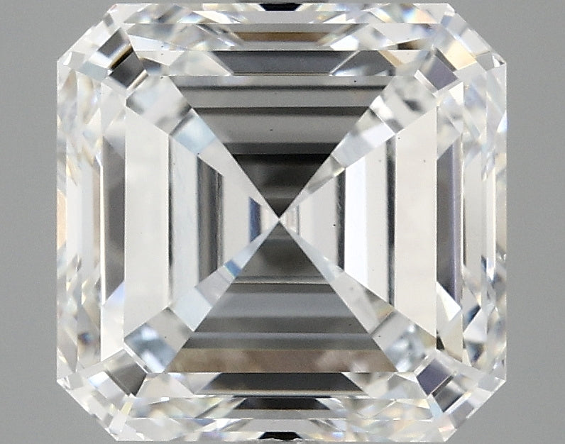 5.04ct Asscher, E VS1 — IGI