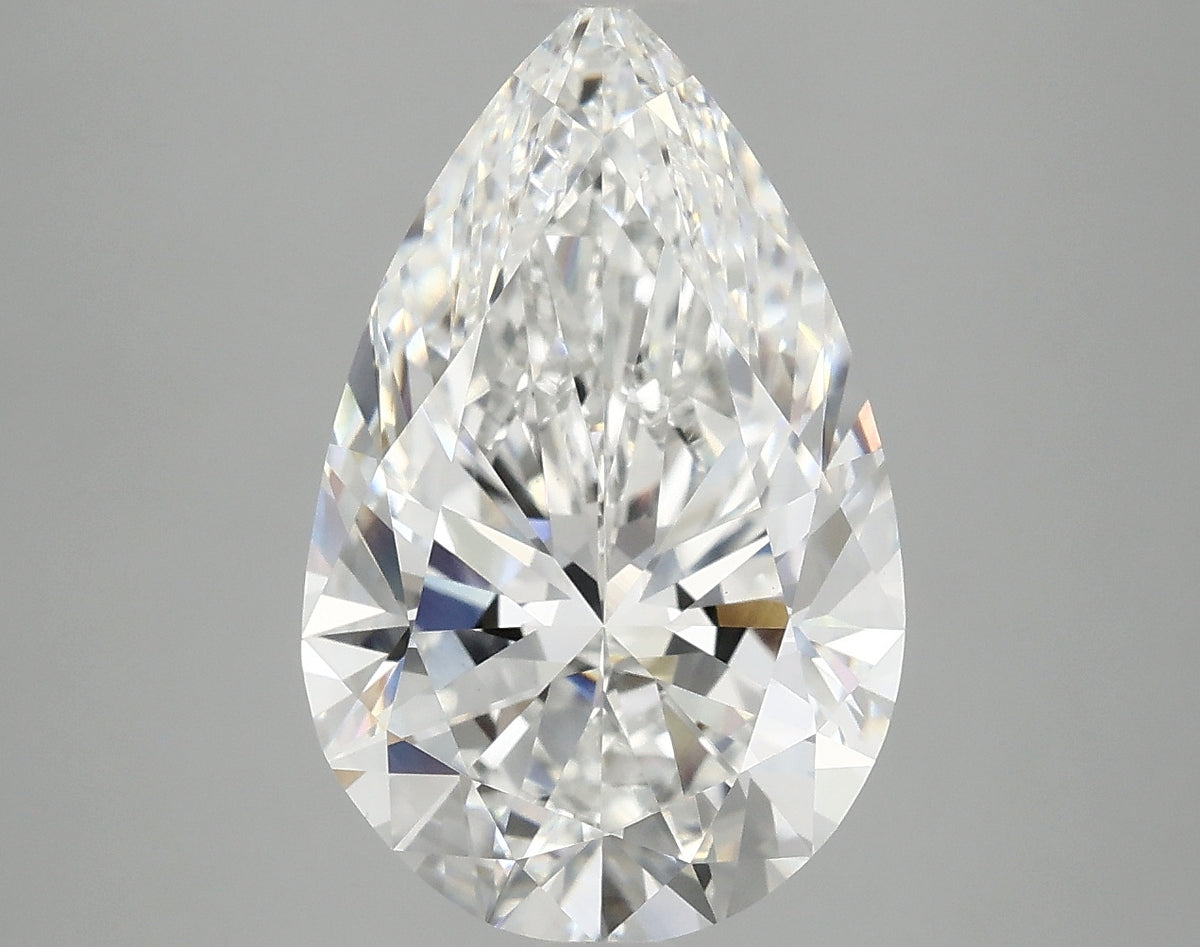 5.1ct Pear, E VVS2 — IGI