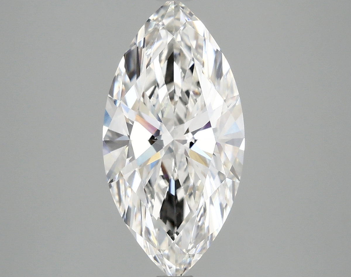 2.87ct Marquise Lab-Grown Diamond — F VVS1, IGI Certified