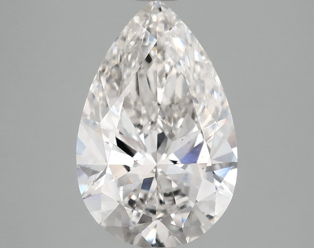 3.1ct Pear Lab-Grown Diamond — F VS2, IGI Certified