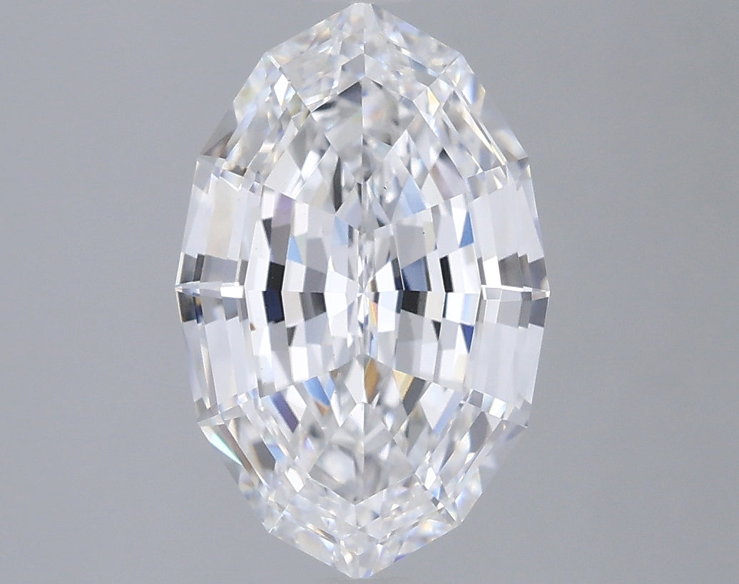 3.08ct Oval Step Cut, E VVS2 — IGI
