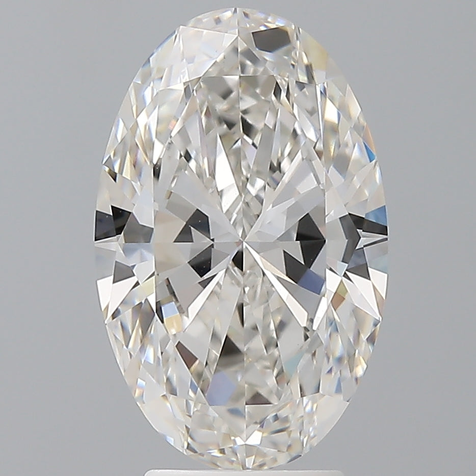 4.02ct Oval Lab-Grown Diamond — F VS1, IGI Certified
