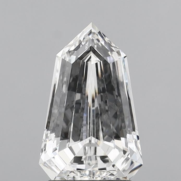 2.05ct Shield, D VVS2 — IGI