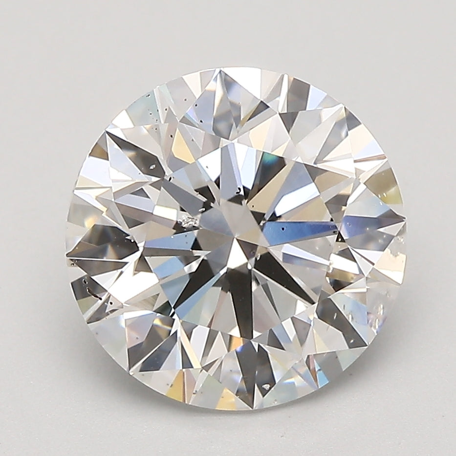 3.51ct Round Natural Diamond — F SI2, GIA Certified