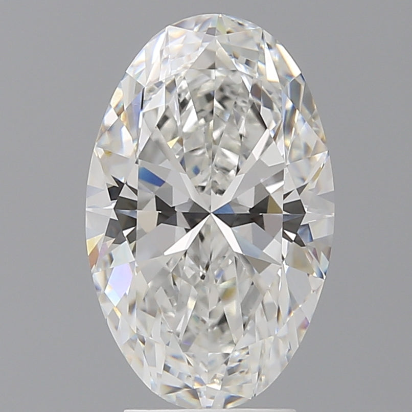4.09ct Oval Lab-Grown Diamond — E VVS2, IGI Certified