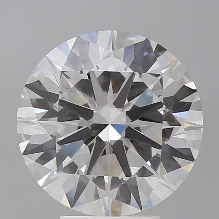 5.02ct Round, F VS2 — IGI