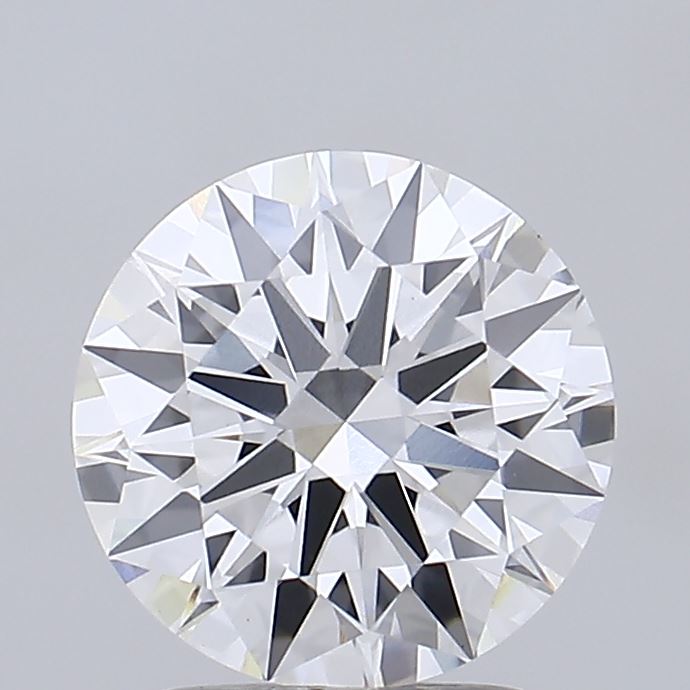 2.24ct Round, E VVS2 — IGI