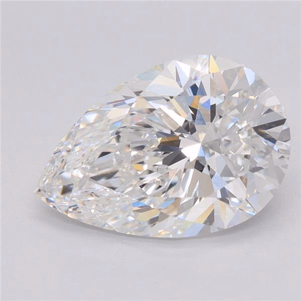 5.01ct Pear, E VS1 — IGI