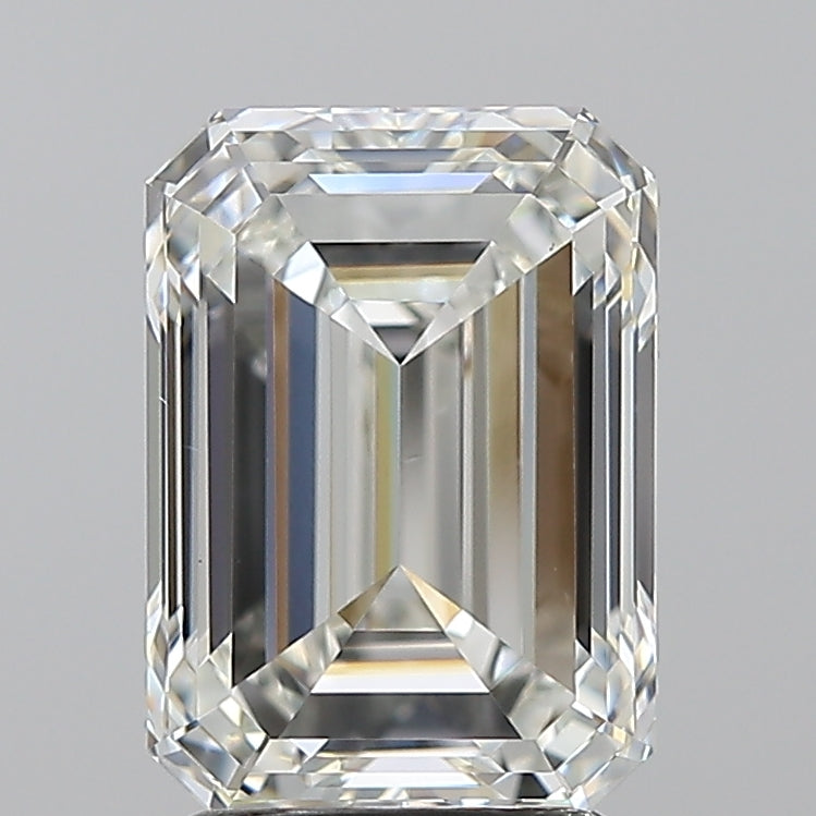 2.7ct Emerald Natural Diamond — H VS2, GIA Certified