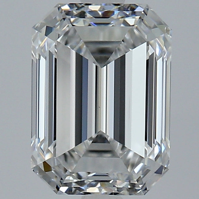 1.9ct Emerald Natural Diamond — E VS1, GIA Certified