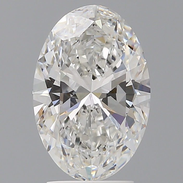 3.02ct Oval Lab-Grown Diamond — F VVS2, IGI Certified