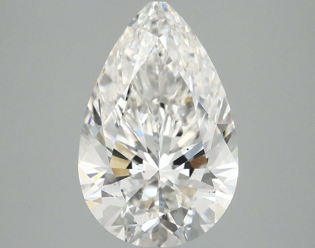 3.09ct Pear Lab-Grown Diamond — F VS2, IGI Certified
