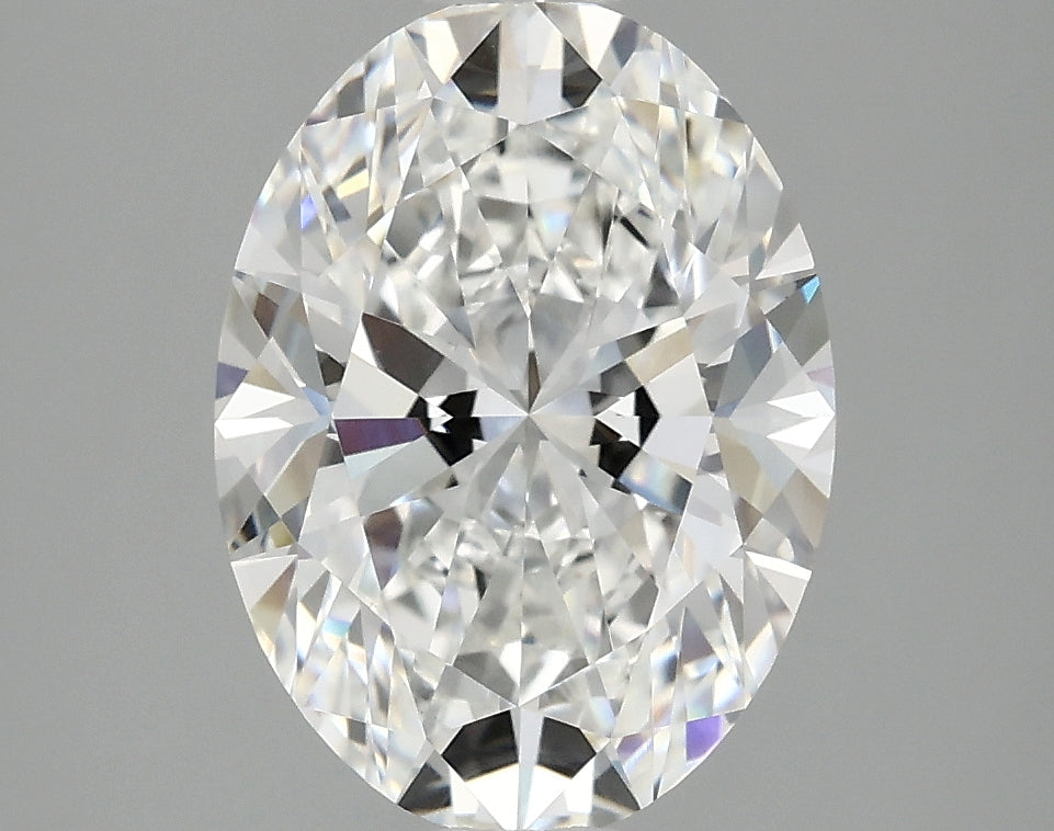 3.37ct Oval, E VS2 — IGI