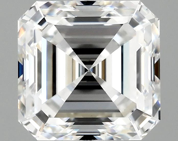 3.1ct Asscher Lab-Grown Diamond — F VVS2, IGI Certified