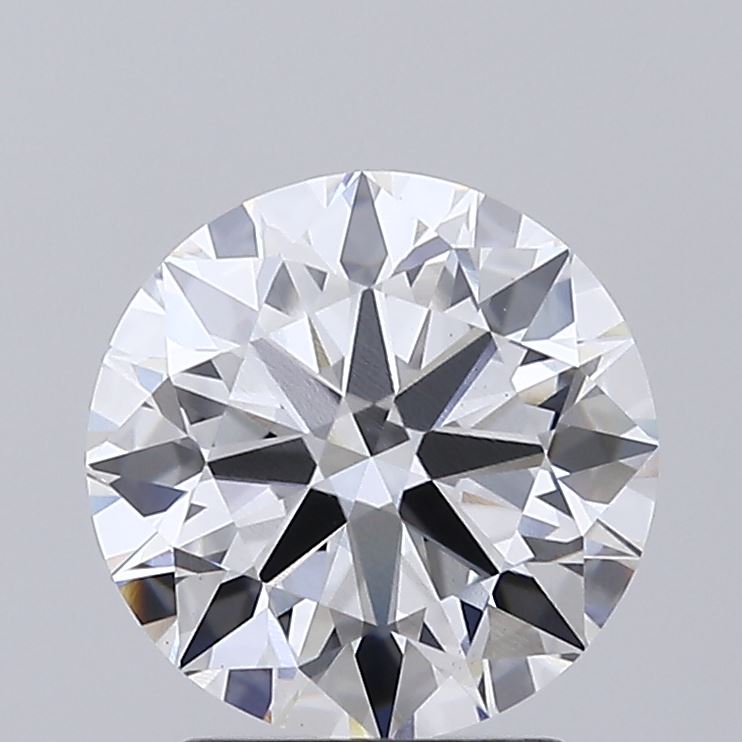 2.14ct Round, D VVS2 — IGI