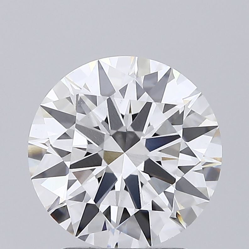 2.42ct Round, F VS1 — IGI