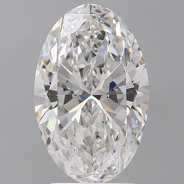3.1ct Oval Lab-Grown Diamond — E VVS2, IGI Certified