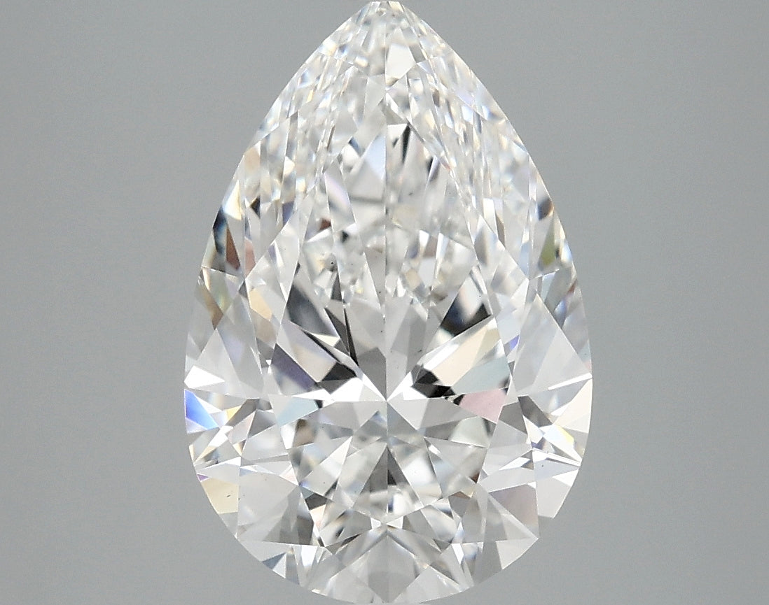 3.78ct Pear, E VS1 — IGI