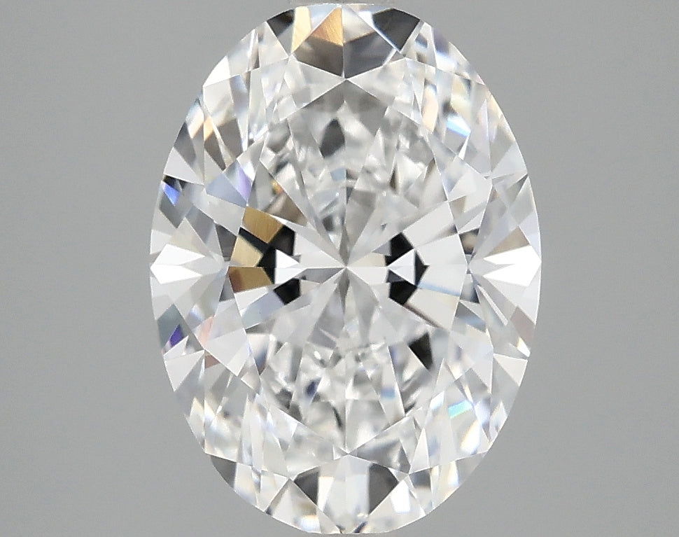 3.09ct Oval, D VVS2 — IGI
