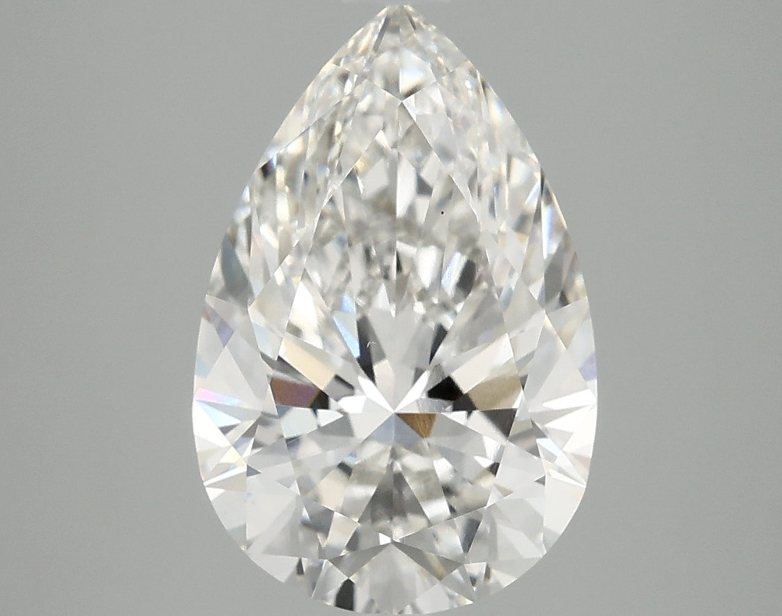 3.56ct Pear, F VS1 — IGI