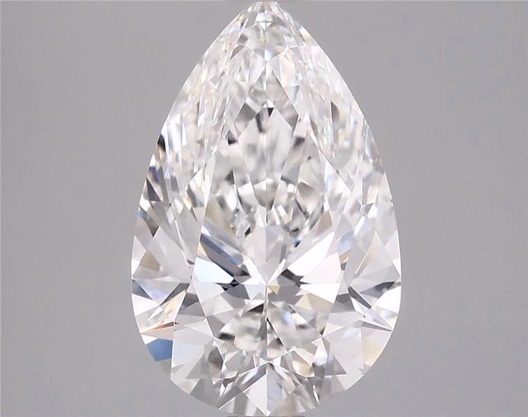 5.1ct Pear, E VS1 — IGI