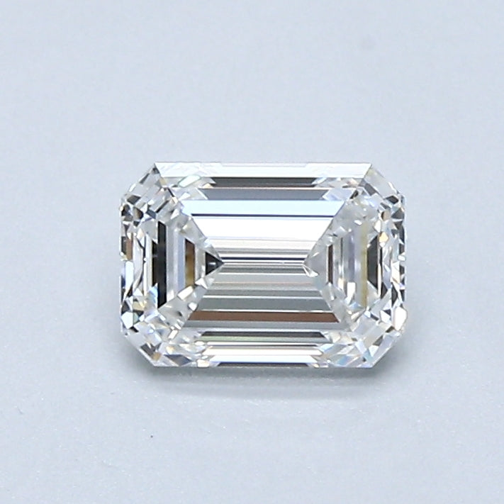 0.61ct EMERALD, F VVS1 — GIA — Laura Milman New York