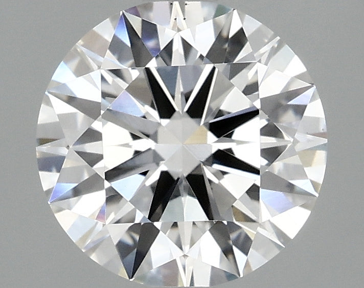 2.07ct Round, E VS1 — IGI
