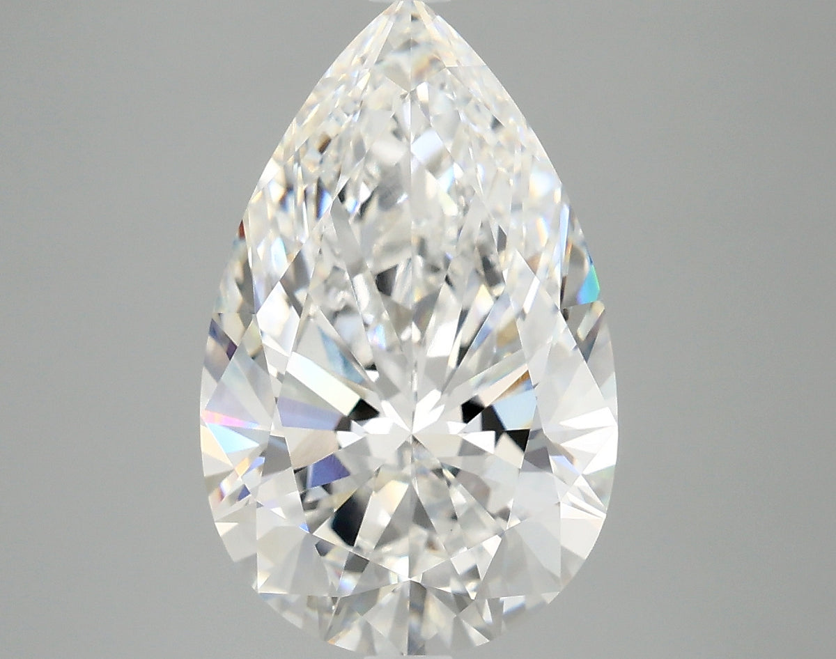 5.03ct Pear, D VVS2 — IGI