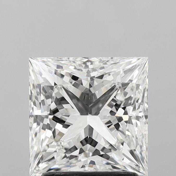 2.07ct Princess Lab-Grown Diamond — F VVS2, IGI Certified
