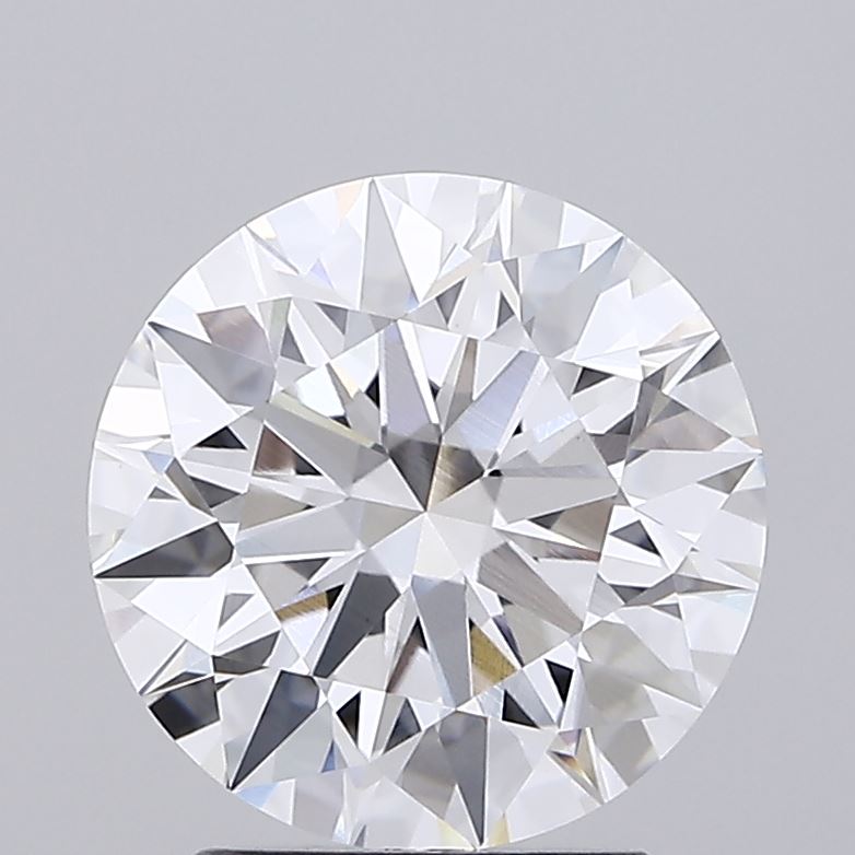 2.57ct Round, D VVS2 — IGI