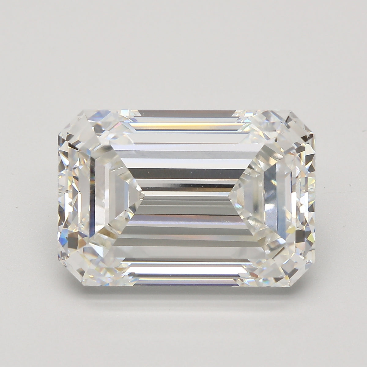 11.13ct Emerald Lab-Grown Diamond — F VVS2, IGI Certified