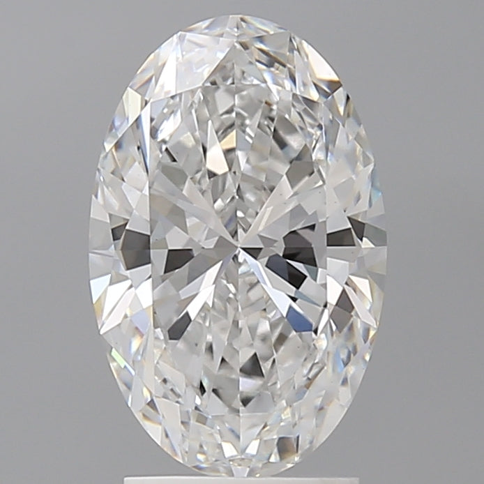 2.58ct Oval, D VS1 — IGI